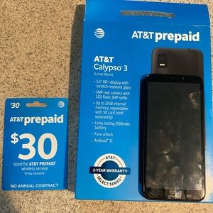 AT&T Prepaid Phone & Minutes NEW USED 1 DAY